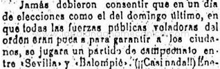 Crónica del Correo de Andalucía del 28-2-1918