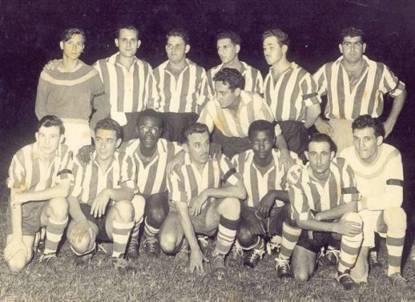 Equipo guineano de Santa Isabel (1956).