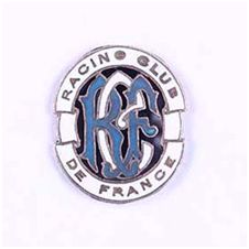 3. Racing Club de France, organizador del torneo (insignia original)
