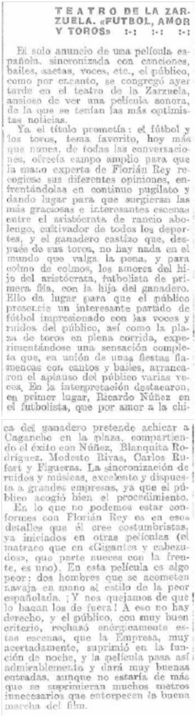 Heraldo de Madrid, 8-1-1930.