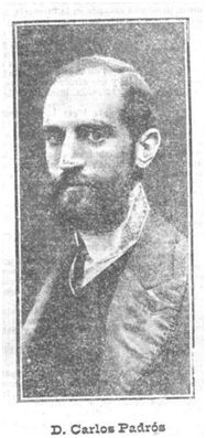 Don Carlos Padrós, tercer presidente del Madrid FC dimitido en 12.4.1907