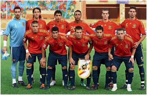 Alineación de España en el Mundial juvenil de Egipto 2009, extraída del Informe Técnico oficial del torneo.