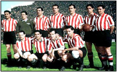 El Atlético Aviación, la temporada 1943-44. Juanito, al que en su pueblo apodaron “Sanignacio”, jugó dos partidos durante esa campaña, aunque ninguno de Liga.