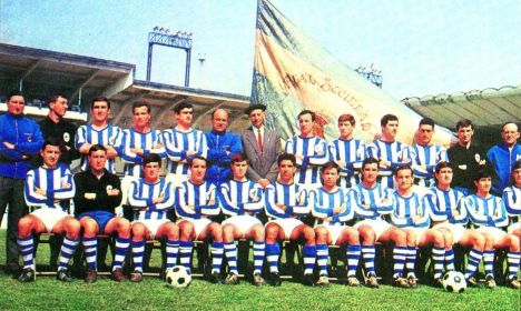 Plantilla Real Sociedad 1966/67

Campeón de Liga de Segunda División Grupo Norte

Fotografía cedida por cortesía de Adolfo Fernández Vaz