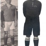 A la izquierda Jesús Pagán con apenas 18 años cuando defendía la camiseta verde manzana del Levante de Murcia. A la derecha, tres años más tarde, con la camiseta roja del ya denominado Real Murcia (FOTOS ARCHIVO PEDRO GARCÍA)