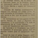 Fragmento de “Diario de Valencia”, del 20 de mayo de 1919