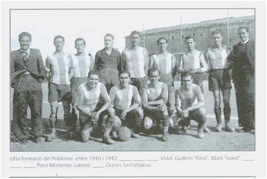 UD Poblense, entre 1940 y 1942 (80 anys de futbol a sa Pobla, 1922-2002)
