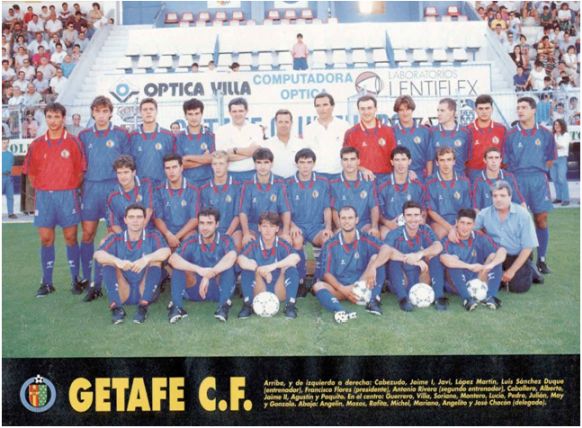 Plantilla del Getafe Club de Fútbol temporada 1994-95.