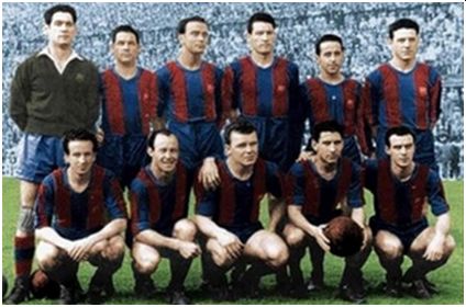 35 títulos para el FC Barcelona, incluyendo tres seguidos de 1951 a 1953 con gran autoridad.